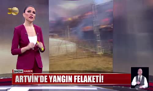 50'ye yakın ev küle döndü!