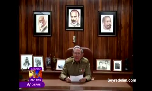 Castro'nun Ölümü, Kardeşi Raul Castro Tarafından Devlet Televizyonunda Duyuruldu...