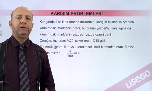 EBA MATEMATİK LİSE 4 KARIŞIM PROBLEMLERİ