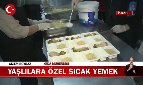 İstanbul Şişli Belediyesi'nden Yaşlılara Günde 2 Öğün Yemek Hizmeti! İşte Görüntüler