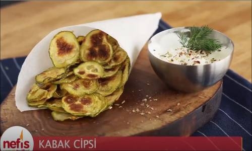 Çıtır Çıtır  Fırında Kabak Cips Tarifi 