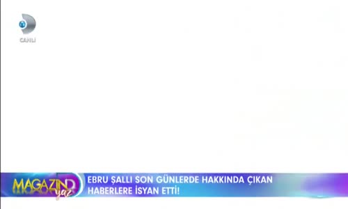 Ebru Şallı Fena Patladı