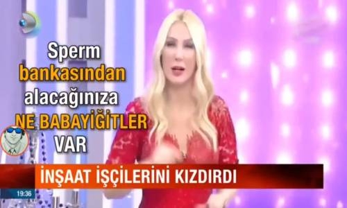 Seda Sayan'dan Şok Sözler Sperm Bankasıda Neymiş Ne İnşaat İşcileri Var