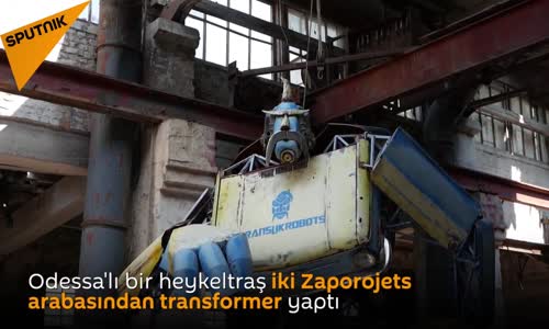 Arabasını Transformers’a Çeviren Heykeltıraş