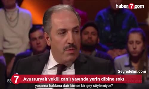 Avusturyalı Vekili Canlı Yayında Yerin Dibine Soktu