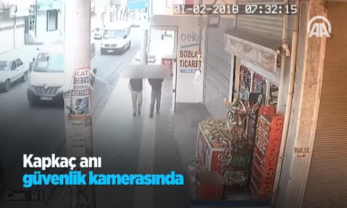 Kapkaç Anı Güvenlik Kamerasında