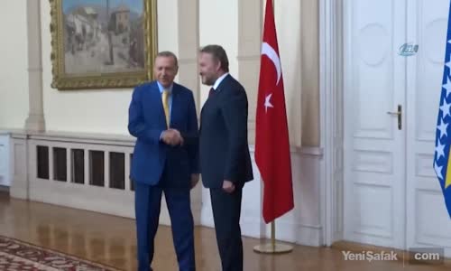 Cumhurbaşkanı Erdoğan İzetbegoviç'le Görüştü