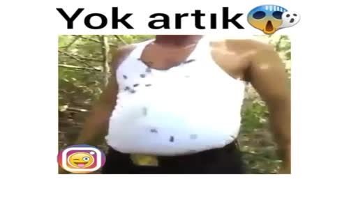 Arılar bedenini istila etmiş