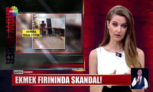 Ekmek fırınında skandal!