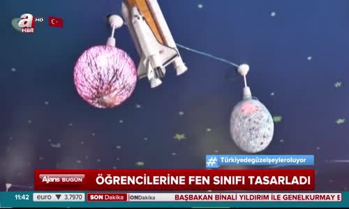 Öğrencileri İçin Kısıtlı İmkanlarla Fen Sınıfı Tasarlayan Fedakar Öğretmen 