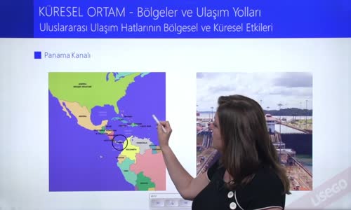 EBA COĞRAFYA LİSE - KÜRESEL ORTAM;BÖLGELER VE ULAŞIM YOLLARI - ULUSLARARASI ULAŞIM HATLARININ BÖLGESEL VE KÜRESEL ETKİLERİ II