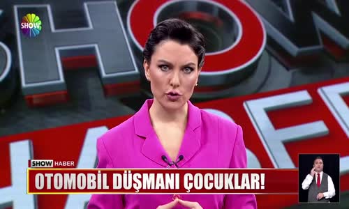 Otomobil düşmanı çocuklar!