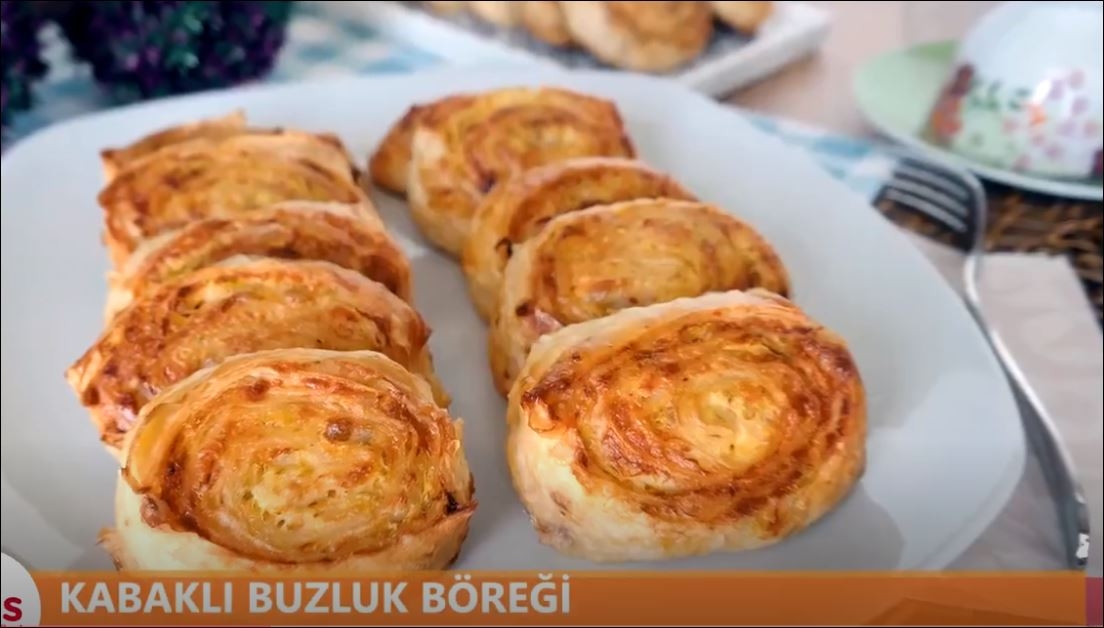 Kabaklı Rulo Buzluk Böreği 