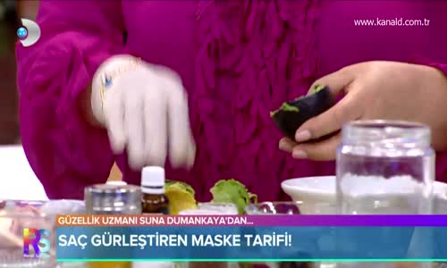 Renkli Sayfalarda - Saçı Besleyen Maske Tarifi!