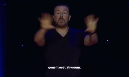 Ricky Gervais'in Twitter Yorumu