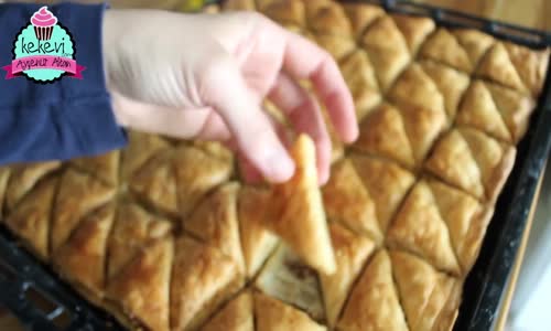 1 Saatte Merdane İle Çıtır Baklava Tarifi Cevizli Ev Baklavası 