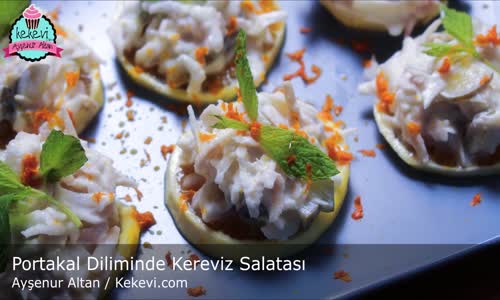 Portakal Diliminde Kereviz Salata Tarifi