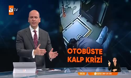 Otobüste kalp krizi geçirdi! 