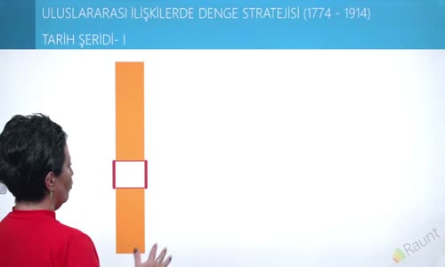 EBA TARİH LİSE - ULUSLAR ARASI İLİŞKİLERDE DENGE STRATEJİSİ (1774-1914) TARİH ŞERİDİ -TARİH ŞERİDİ I