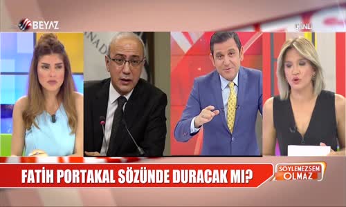 Fatih Portakal'ın Yalan Haberi Elinde Patladı