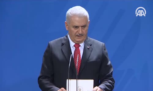 Başbakan Yıldırım Türkiye Almanya Ilişkilerinde Hassasiyetimiz Belli