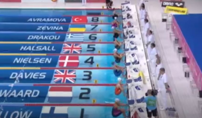 Kadınlar 50 Metre Sırtüstü Finali İzle