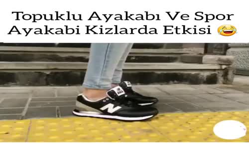 Kızlar Topuklu Ayakkabıyla-Düz Ayakkabıyla