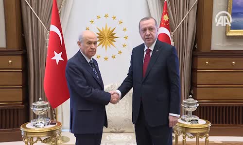 Cumhurbaşkanı Erdoğan Bahçeli'yi Kabul Etti 