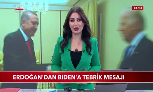 Cumhurbaşkanı Erdoğan'dan Biden'a Tebrik Mesajı