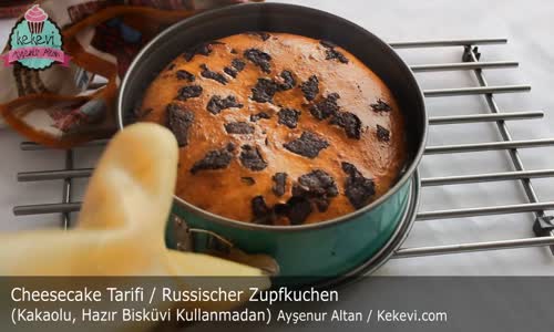 Cheesecake Tarifi Kakaolu (Russicher Zupfkuchen)