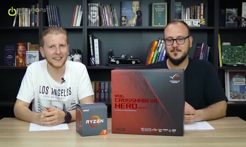 AMD Ryzen 7 2700X İncelemesi ASUS ROG Crosshair VII Hero Wi-Fi İle 