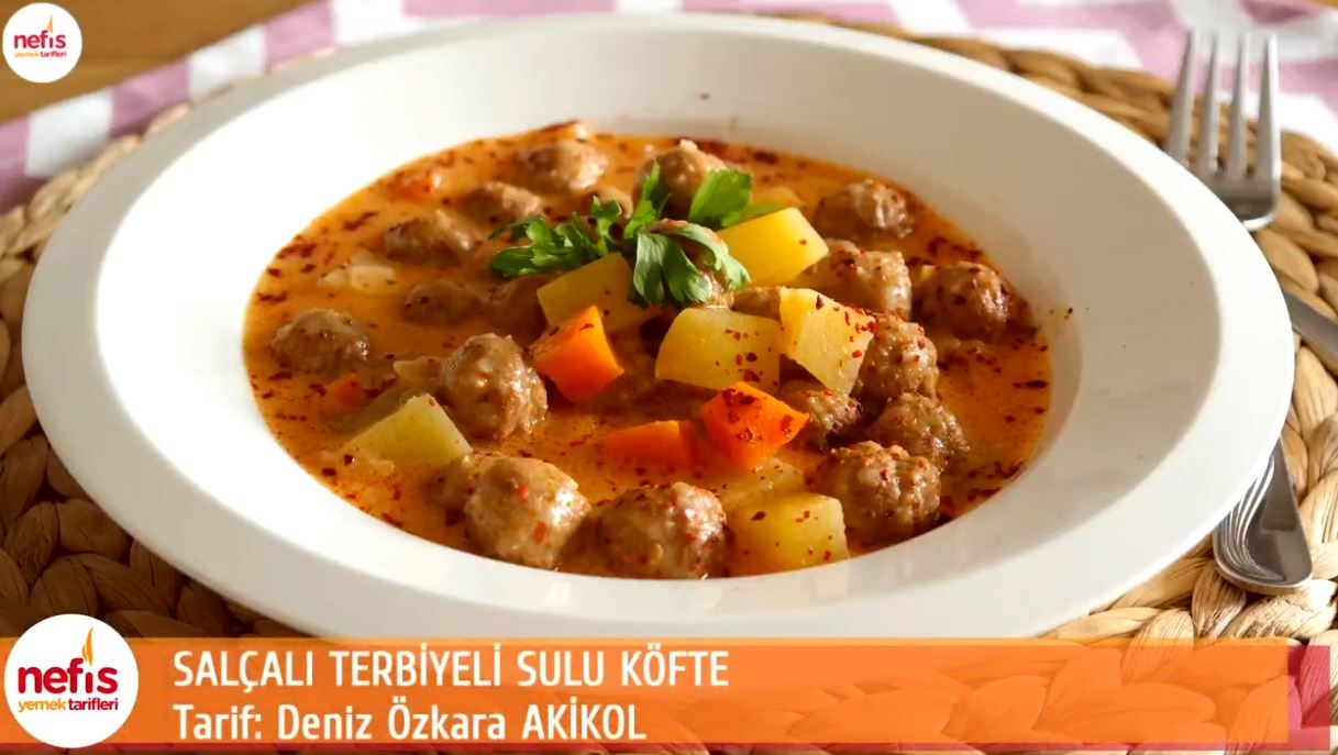 Salçalı Terbiyeli Sulu Köfte