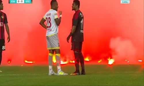 Eskişehirspor Göztepe Meşale Show