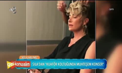 Sıla'dan Kuaför Koltuğunda Muhteşem Konser