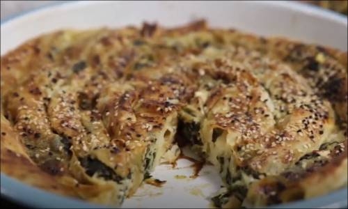 Ispanaklı Börek Tarifi 