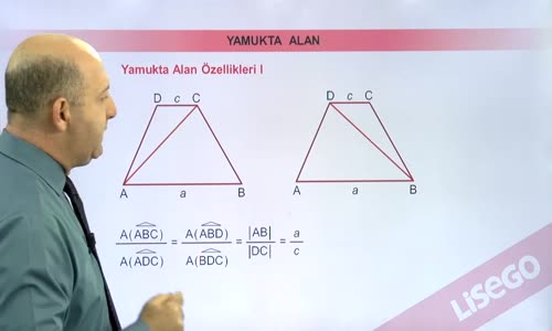 EBA GEOMETRİ LİSE  YAMUK-YAMUKTA ALAN ÖZELLİKLERİ 2