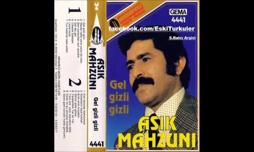 Aşık Mahzuni Şerif - Gel Gizli Gizli 