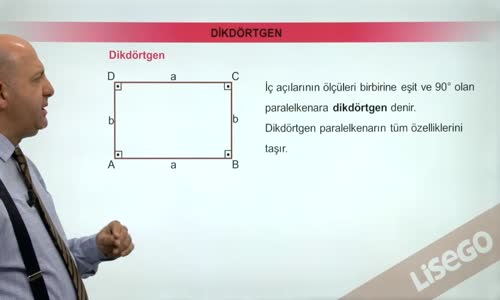 EBA GEOMETRİ LİSE DİKDÖRTGEN