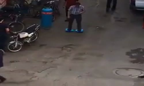 Adana'da Hoverboard İle Gezen Dayı