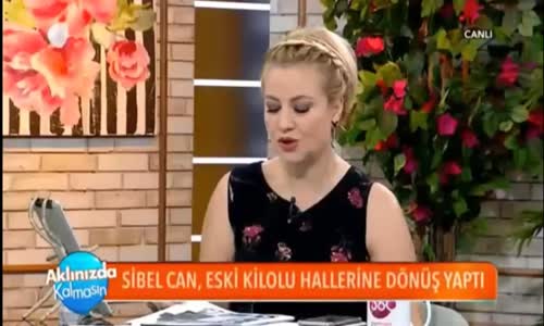 Sibel Can Tekrar Balık Eti Kıvamına Geldi