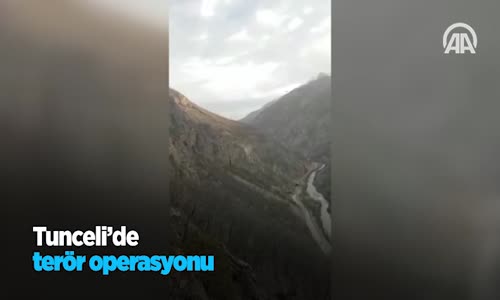 Tunceli'de Terör Operasyonu 