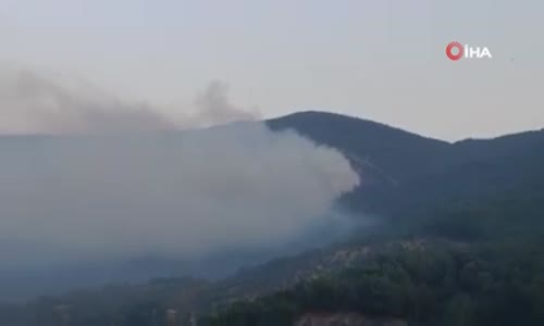 Kazdağları’ndaki yangın söndürme çalışmaları sabah saatleri itibariyle devam ediyor