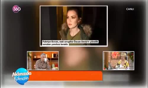 Fahriye Evcene Özcan Denizi Sormak Saygısızlıktır