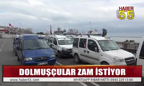 Dolmuş Şoförleri Taşıma Ücretlerinin 8 Liraya Çıkartılmasını İstedi