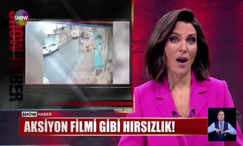 Aksiyon filmi gibi hırsızlık! 