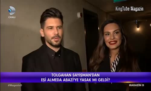 Tolgahan Sayışman Eşi Almeda Abazi'ye Ekran Yasağı Mı Getirdi