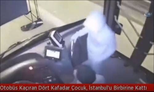 Otobüs Kaçıran Dört Küçük Kafadar