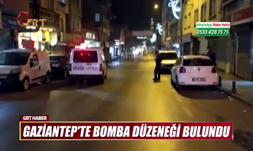 GAZİANTEP'TE BOMBA PANİĞİ.. KATLİAM YAPACAKLARDI..