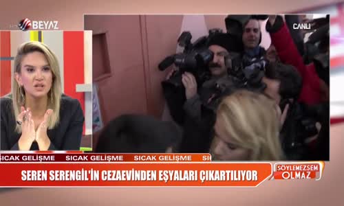 Seren Serengil Cezaevinden Çıkarken Böyle Görüntülendi