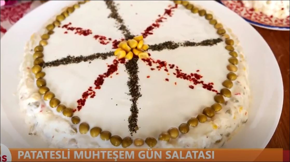 Patatesli Muhteşem Gün Salatası 